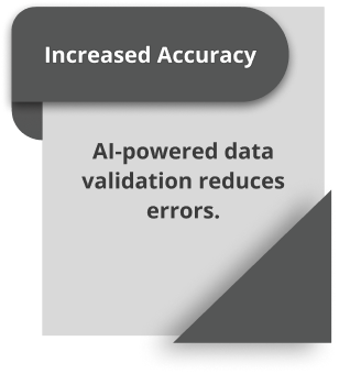Increased Accuracy