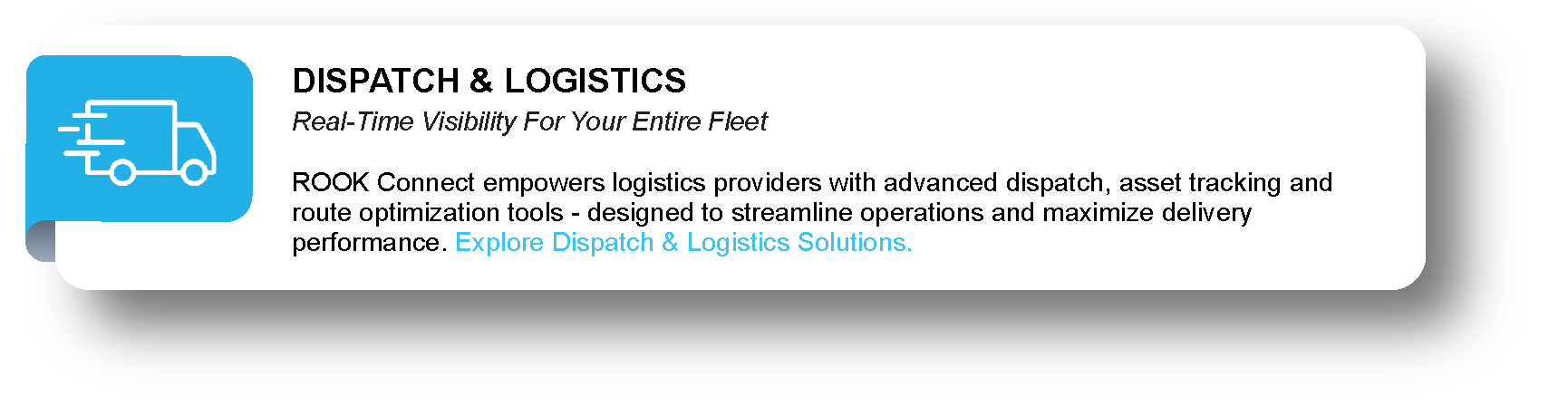 DISPATCH & LOGISTICS