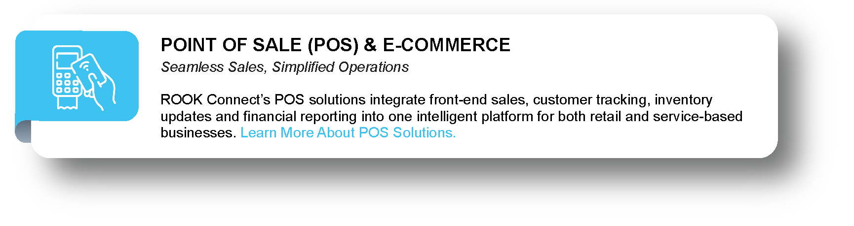 POINT OF SALE (POS) & E-COMMERCE