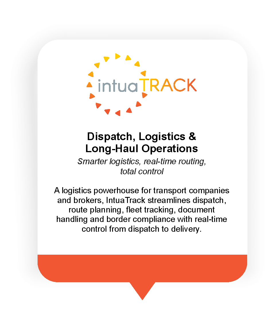 IntuaTrack - Dispatch, Logistics & Long-Haul Operations